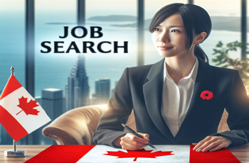 カナダ移住 求職戦略のイメージ